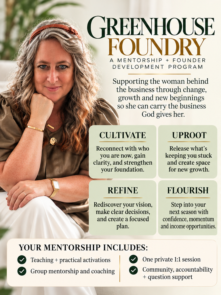 Greenhouse Foundry Founder Development + Mentorship Program
